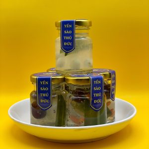 Tổ Yến chưng táo đỏ đường phèn - Set 6 hũ x 75ml