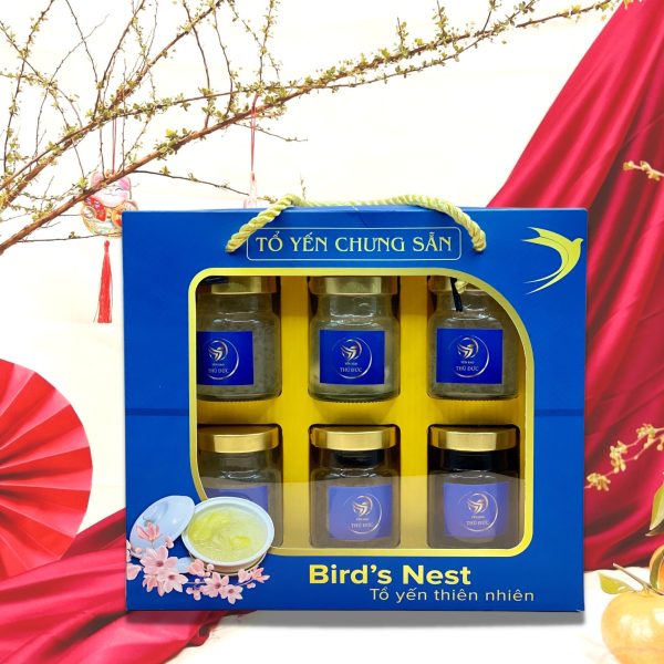 Tổ Yến chưng đông trùng hạ thảo - Set 6 hũ x 75ml