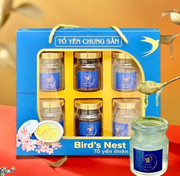 Tổ Yến chưng đông trùng hạ thảo - Set 6 hũ x 75ml