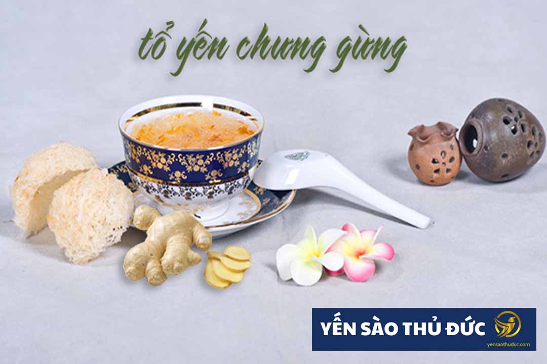 Hướng dẫn nấu tổ yến chưng gừng đơn giản