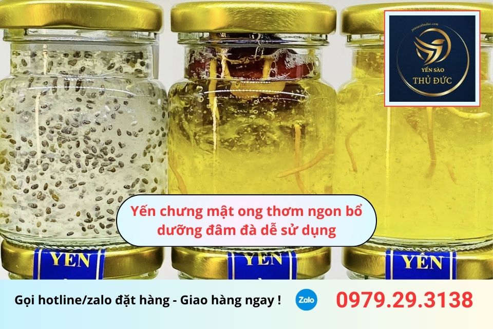 Yến chưng mật ong thơm ngon bổ dưỡng đúng cách 2 Yến chưng mật ong thơm ngon bổ dưỡng đâm đà dễ sử dụng