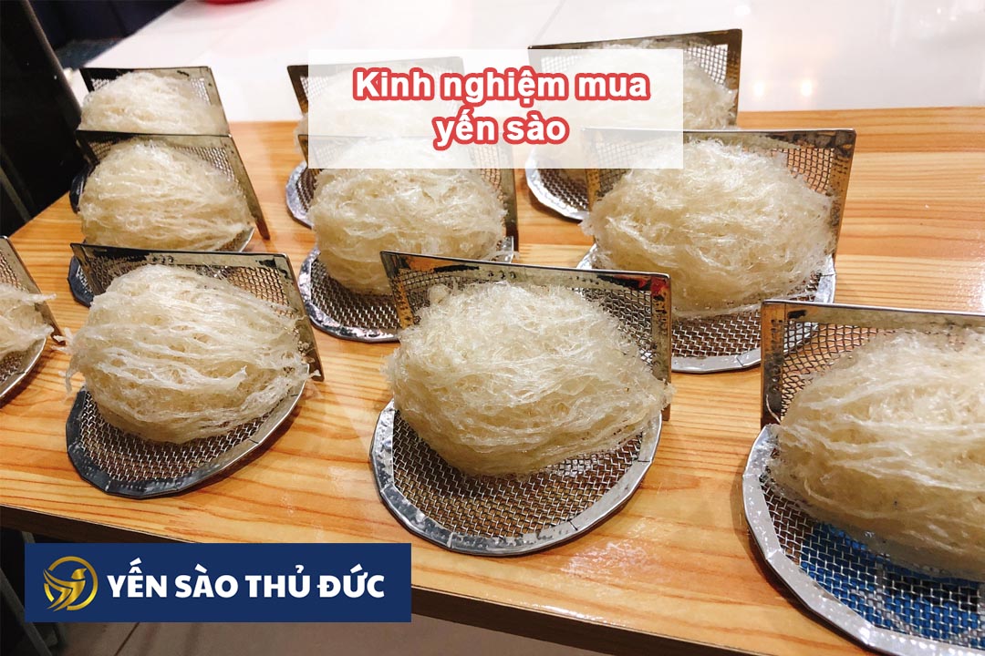 Kinh nghiệm mua yến sào đúng giá