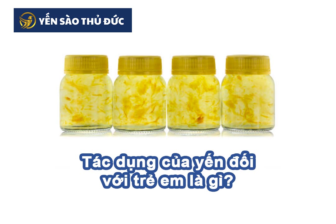 Tầm quan trọng của yến sào đối với trẻ sơ sinh, trẻ nhỏ và trẻ em là vô cùng to lớn