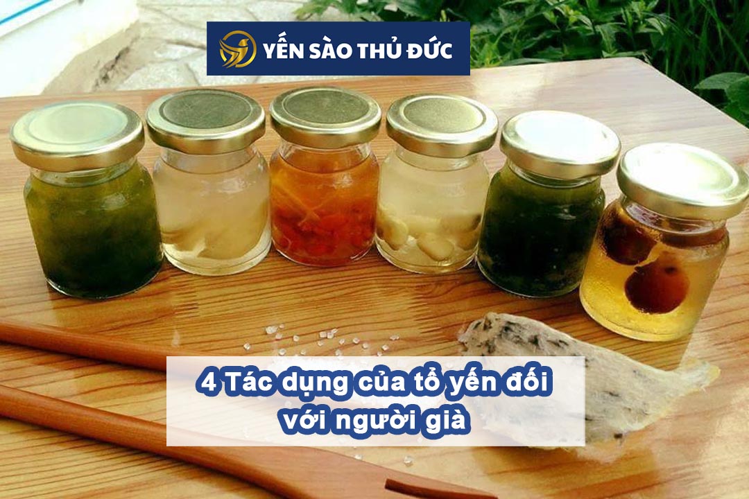 Yến sào cho người già ăn tẩm bổ rất cần thiết