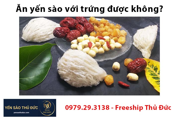 Ăn yến sào với trứng được không?