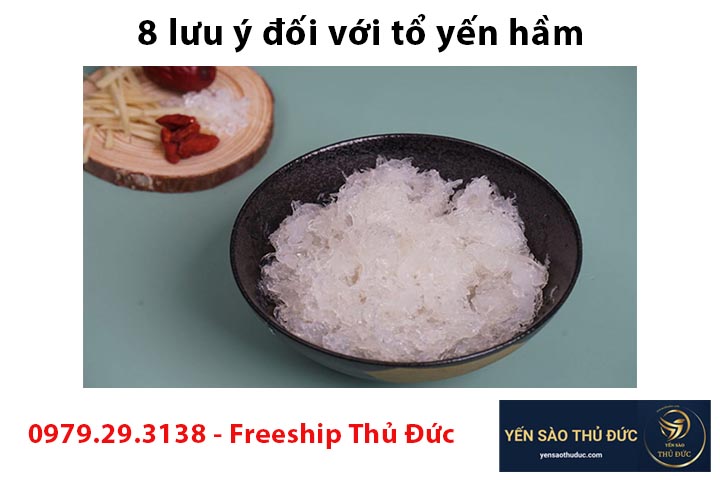 8 lưu ý đối với tổ yến hầm