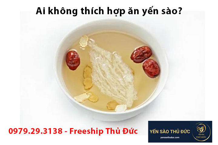 Ai không thích hợp ăn yến sào?