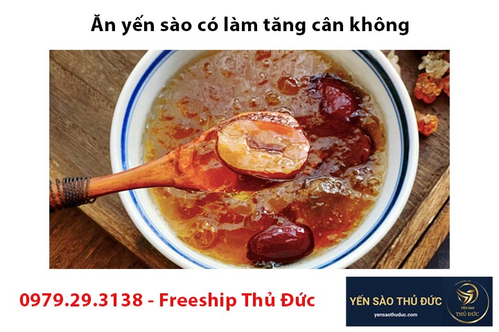 Ăn yến sào có làm tăng cân không