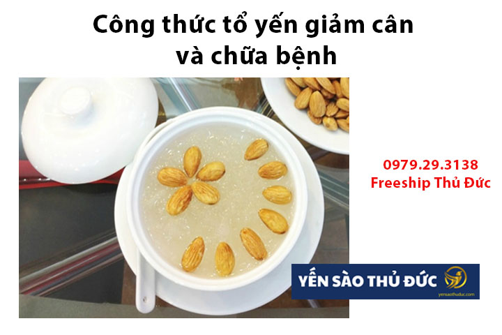 Công thức tổ yến giảm cân và chữa bệnh