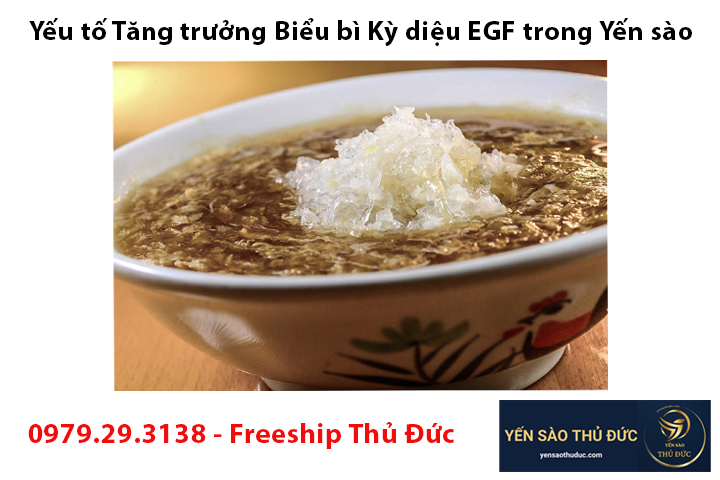 Khám phá Yếu tố Tăng trưởng Biểu bì Kỳ diệu (EGF) trong Yến sào