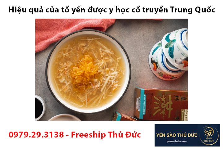 Hiệu quả của tổ yến được y học cổ truyền Trung Quốc và y học hiện đại cùng kiểm chứng