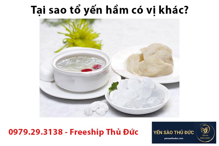 Tại sao tổ yến hầm có vị khác?