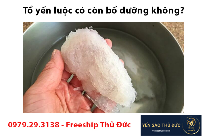 Tổ yến luộc có còn bổ dưỡng không?