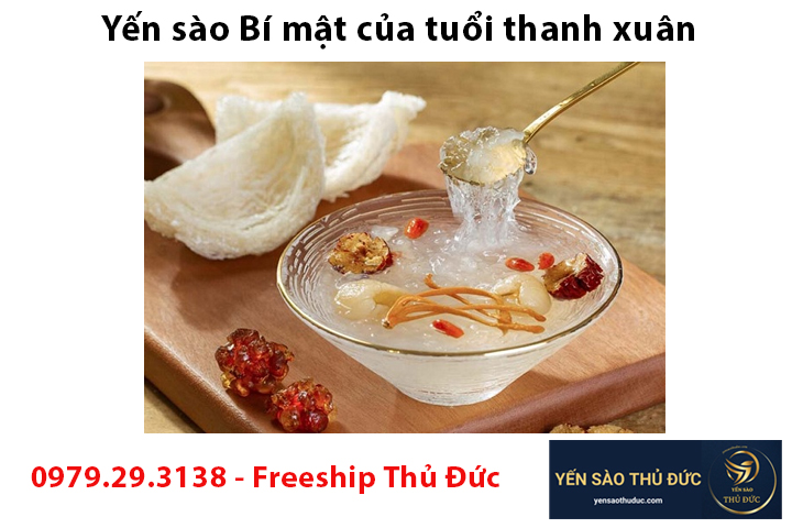 Yến sào Bí mật của tuổi thanh xuân, em chỉ bí mật kể cho anh nghe