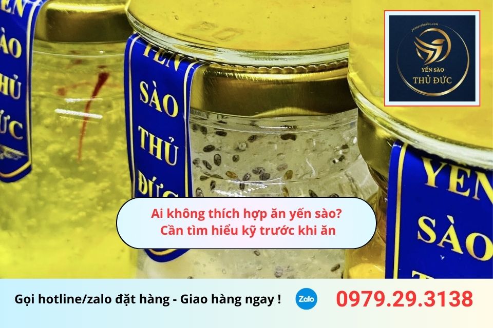 Ai không thích hợp ăn yến sào? Cần tìm hiểu kỹ trước khi ăn