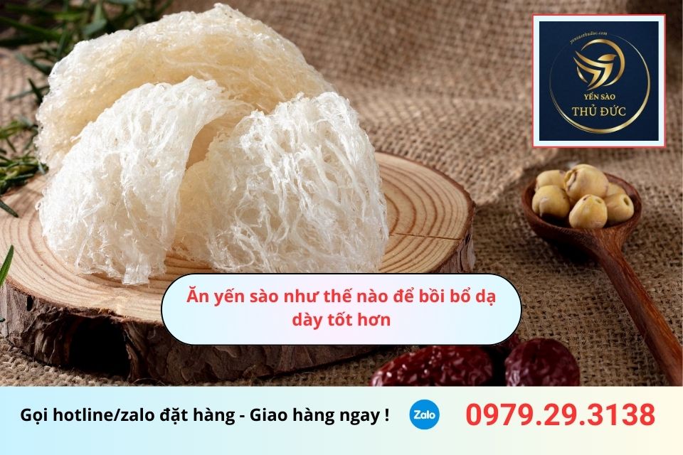 Ăn yến sào như thế nào để bồi bổ dạ dày tốt hơn