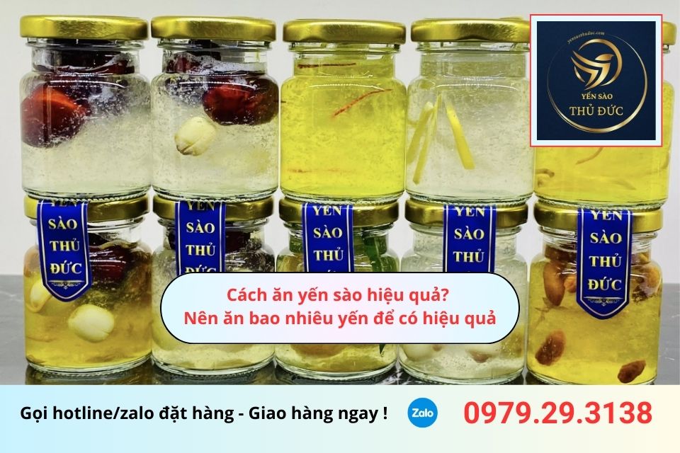 Cách ăn yến sào hiệu quả? Nên ăn bao nhiêu yến để có hiệu quả