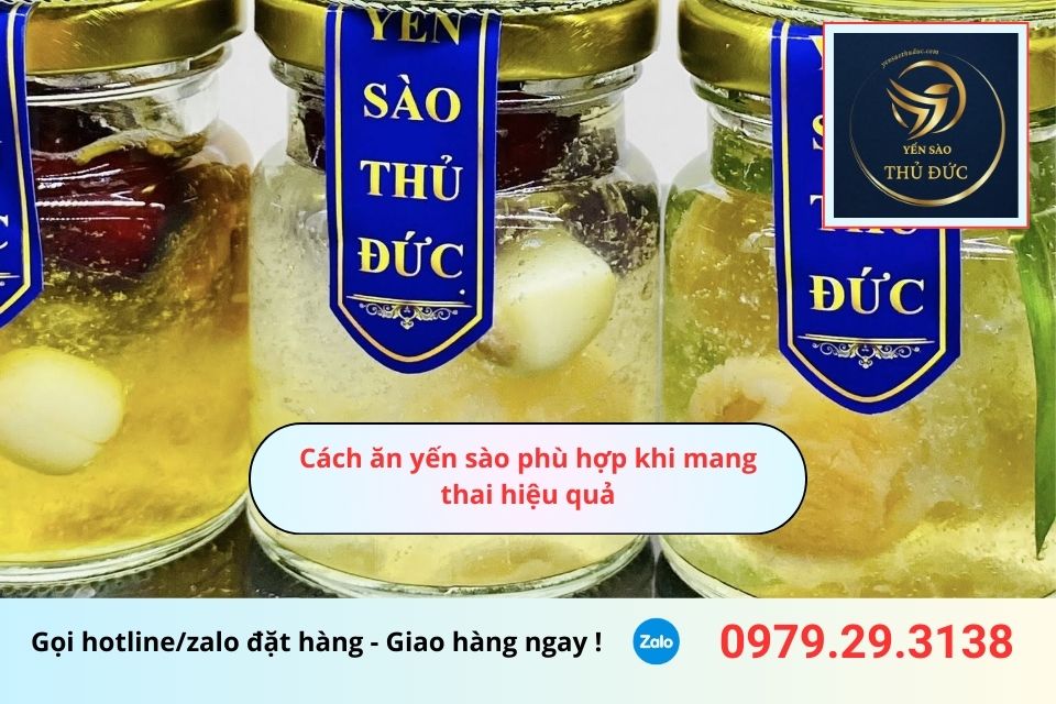 Cách ăn yến sào phù hợp khi mang thai hiệu quả
