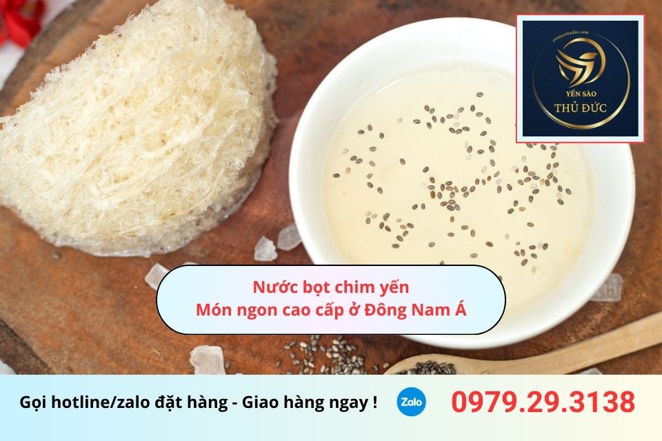 Nước bọt chim yến: Món ngon cao cấp ở Đông Nam Á