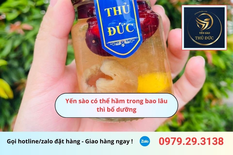 Yến sào có thể hầm trong bao lâu thì bổ dưỡng