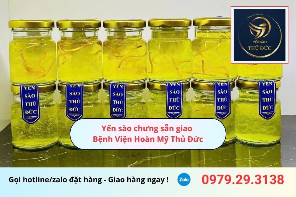 Yến sào chưng sẵn giao Bệnh Viện Hoàn Mỹ Thủ Đức 2 Yến sào chưng sẵn giao Bệnh Viện Hoàn Mỹ Thủ Đức